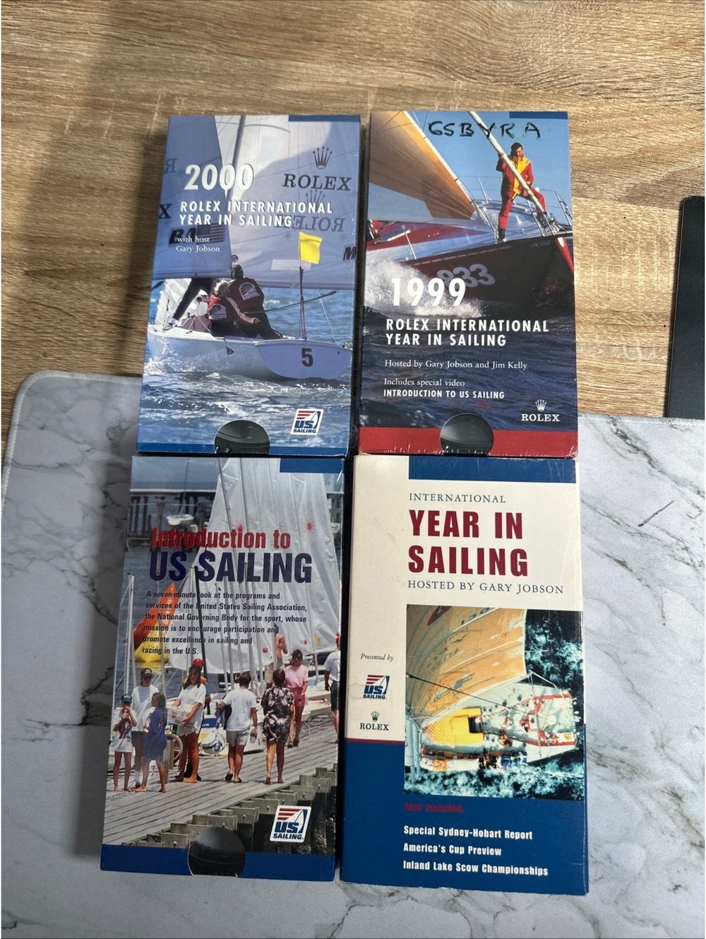 Rolex International Year in Sailing VHS Lot 4 Sealed 1999 2000 US Sailing Jobson